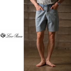 LOROPIANA 로로피아나 번스톤 청반바지