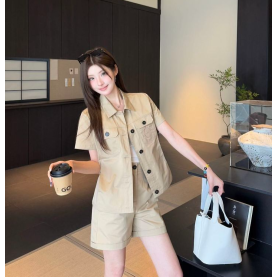 DIOR 디올 1048 유틸리티 반팔 셔츠&쇼츠 세트