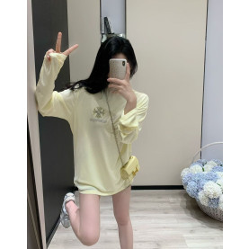 CHROME HEARTS 크롬하츠 1047 시그니처 라인스톤 롱 슬리브 3COLOR