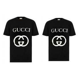GUCCI 구찌 뉴 빅로고 반팔티