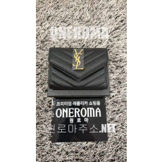 육*이 고객님 생로랑 마틀라세 YSL 지갑 캐비어