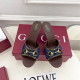 GUCCI 구찌 여성용 슬리퍼 (굽높이8.5CM) G82474 2COLOR
