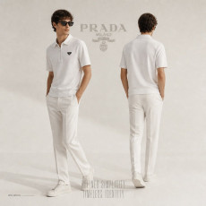 PRADA 프라다 반지퍼 카라T 4COLOR