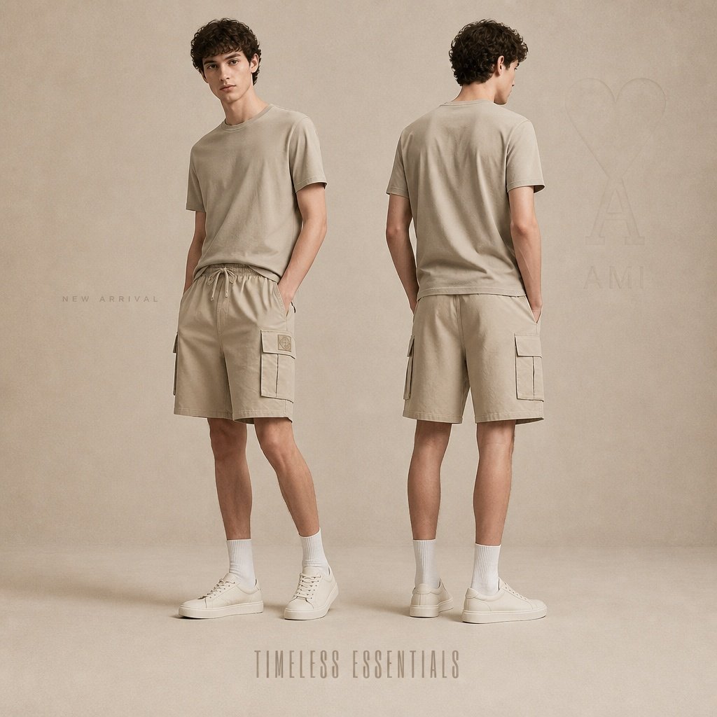 STONE ISLAND 스톤아일랜드 베이직 카고 밴딩 팬츠 3COLOR