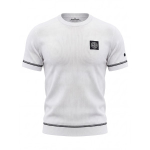 STONE ISLAND 스톤아일랜드 프리미엄 라인 포인트 니트 반팔 2COLOR