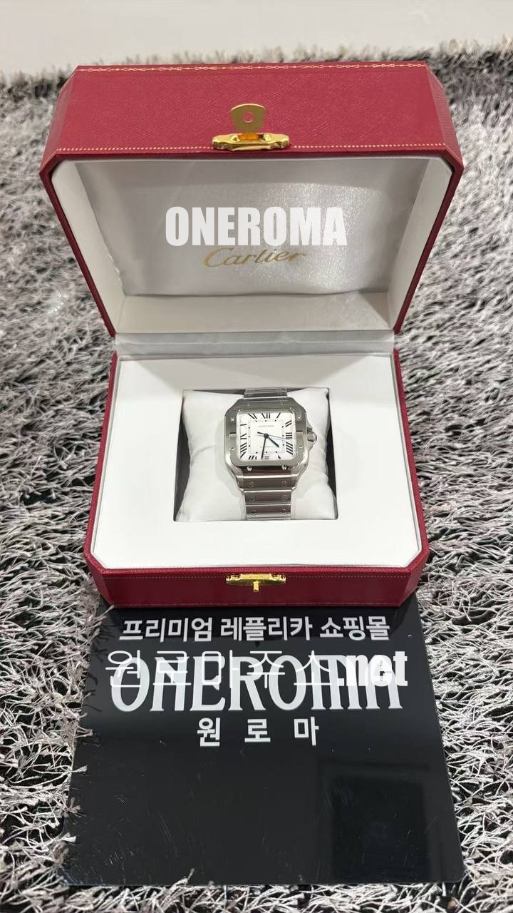 조*걸 고객님 까르띠에 산토스 시계