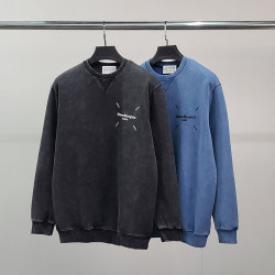 MAISON MARGIELA 메종마르지엘라 테이프 프린팅 피그먼트 맨투맨