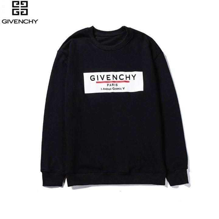 GIVENCHY 지방시 사각 배색 나염 맨투맨 2COLOR