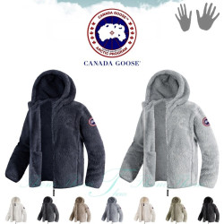 CANADA GOOSE 캐나다구스 베이직 보아털 후드 풀집업
