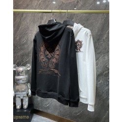 CHROME HEARTS 크롬하츠 7033 스크래치 자수 홀스슈 후드 집업