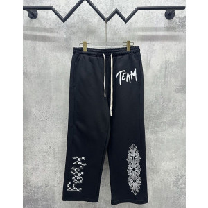CHROME HEARTS 크롬하츠 7075 매티 보이 팀 폴 플로랄 크로스 스웨트 팬츠