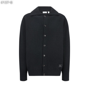 BURBERRY 버버리 캐시미어 카라 니트 가디건